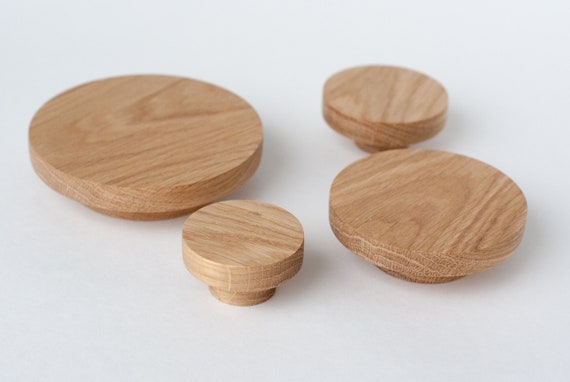 Wooden Wall Hooks Modern Coat Dot Round - Large Round Wooden Wall Hooks Wooden Wall Hooks Modern Coat Dot Round - Large Round Wooden Wall Hooks