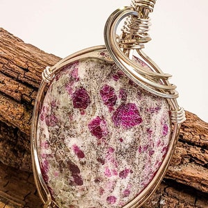 Beautiful Ruby in Matrix - Pendant