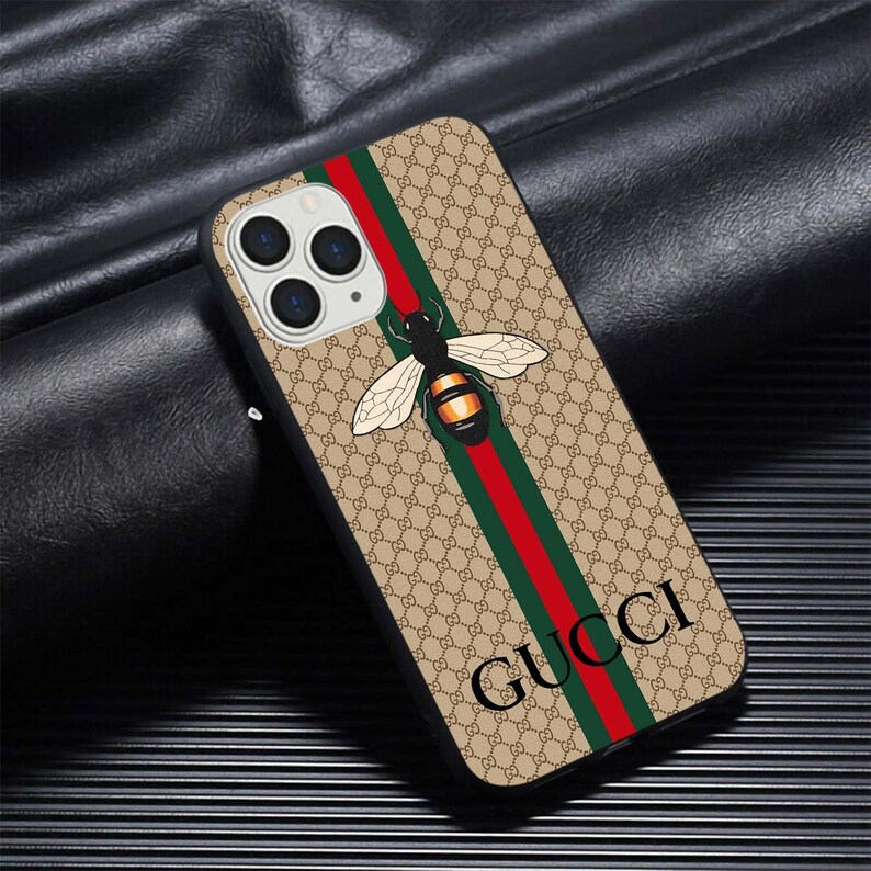 HOT Luxury Gucci Bee Case for iPhone 12 Series iPhone 11 Etsy