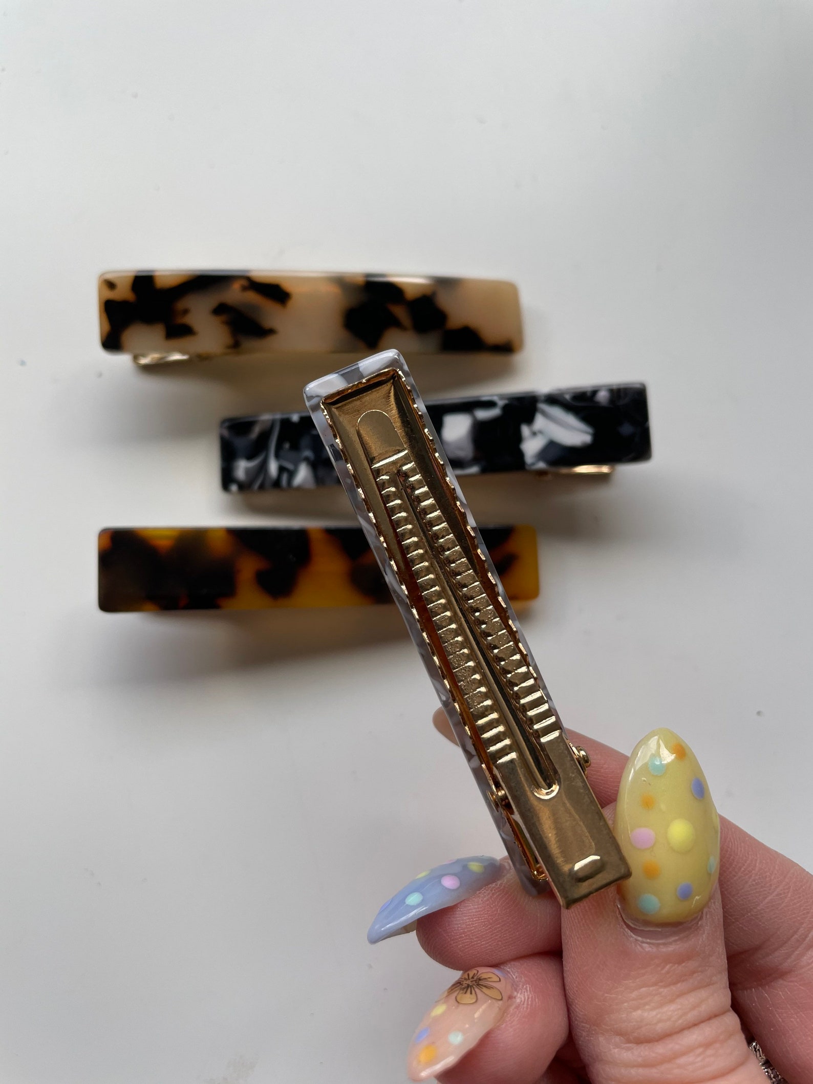 Pack of 4 barrettes/clips/grips/ hair accessories Etsy