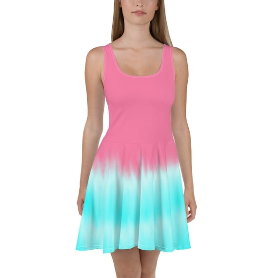 ombre skater dress Ombre Cheery Checks Skater Dress 3T