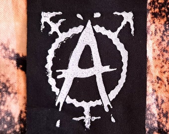 Trans Anarchy Queer Print Patch