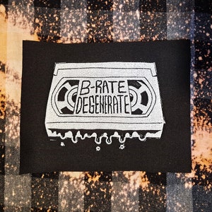 B-Rate Degenerate VHS Print Patch