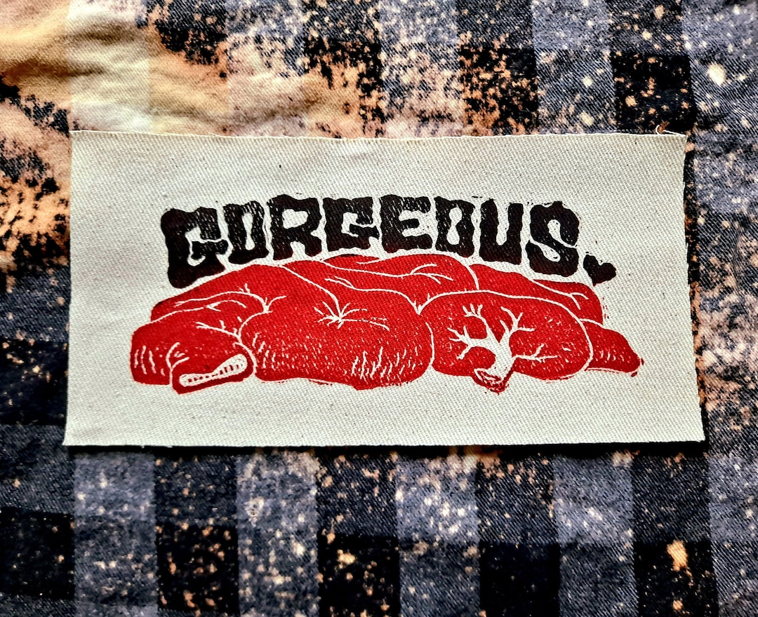 Guts Large Print Banner Patch Etsy