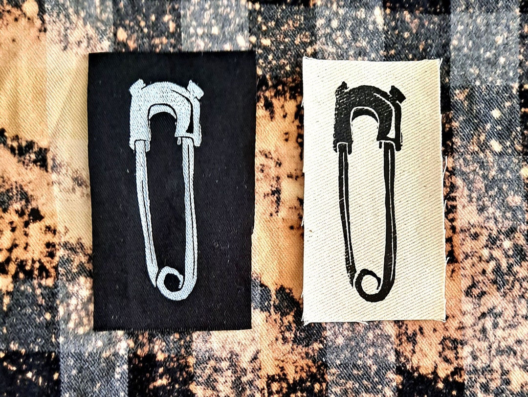 Safety pin patches discount
