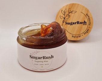 Sugar Wax - 100% Natural and Vegan Hair Removal - Sugaring Wax / Paste - 250g