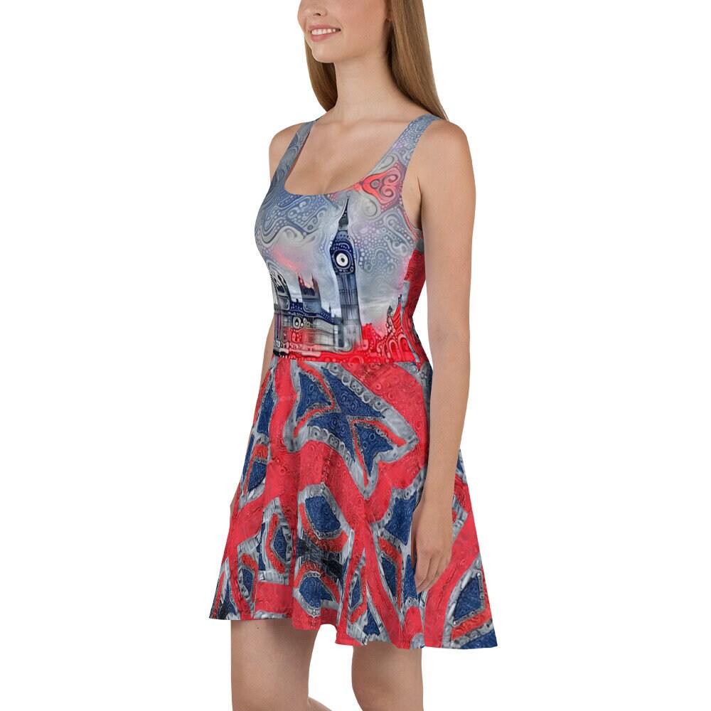 union jack skater dress Union Jack London Design Skater Dress