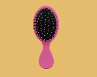 Mini Multicolor paddle Hair Brush