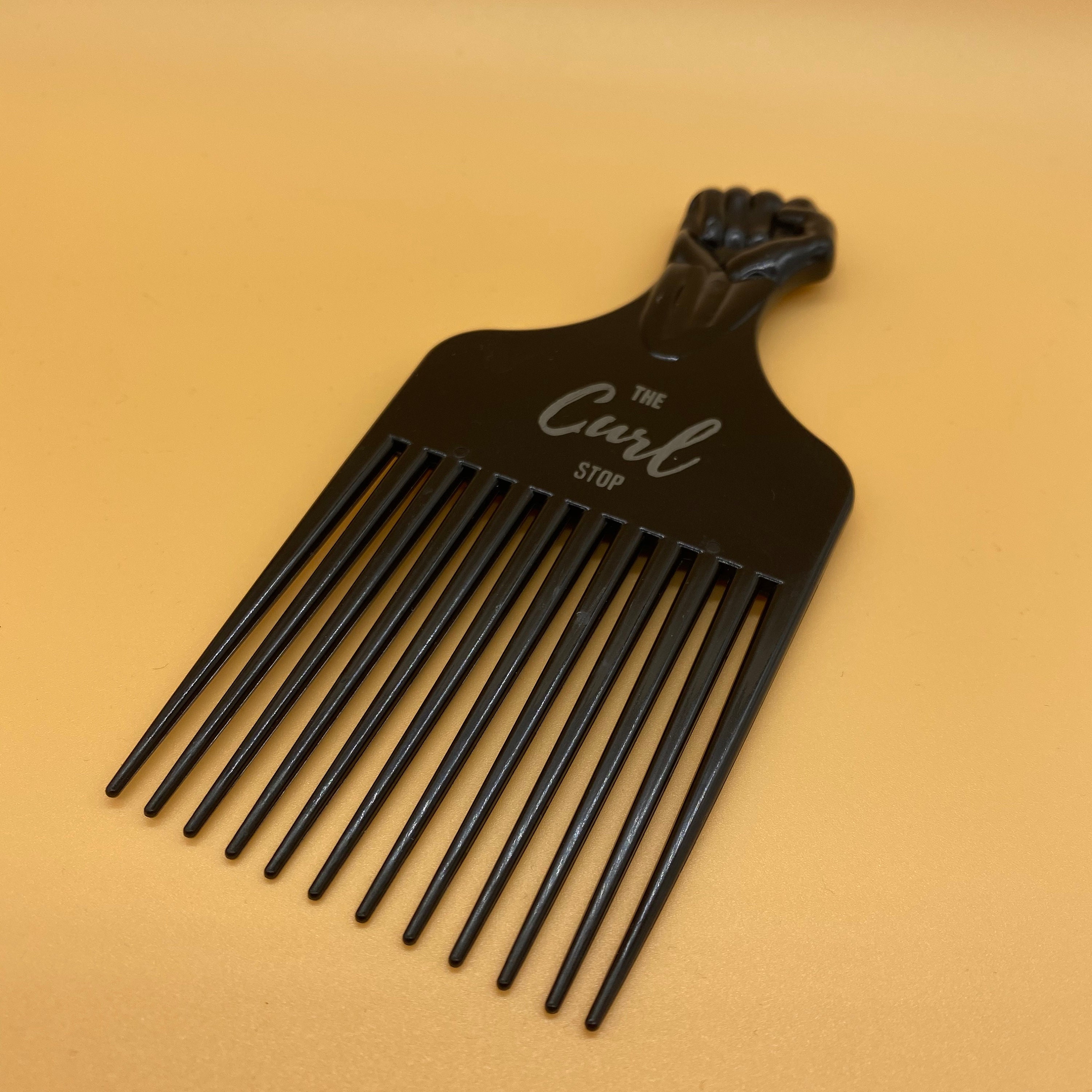 Gorgeous Black Power Justice Hair Pick Etsy