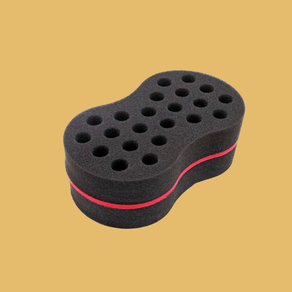 Wave sponge for hair cheap