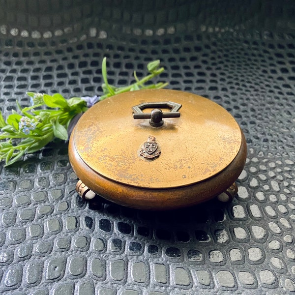 Brass Candy Dish Etsy