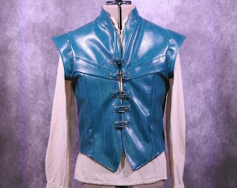 Flynn Rider Vest // Blue