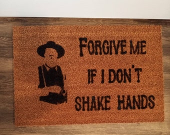Doc Holliday doormat