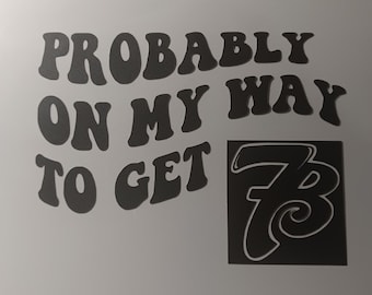 7B decal