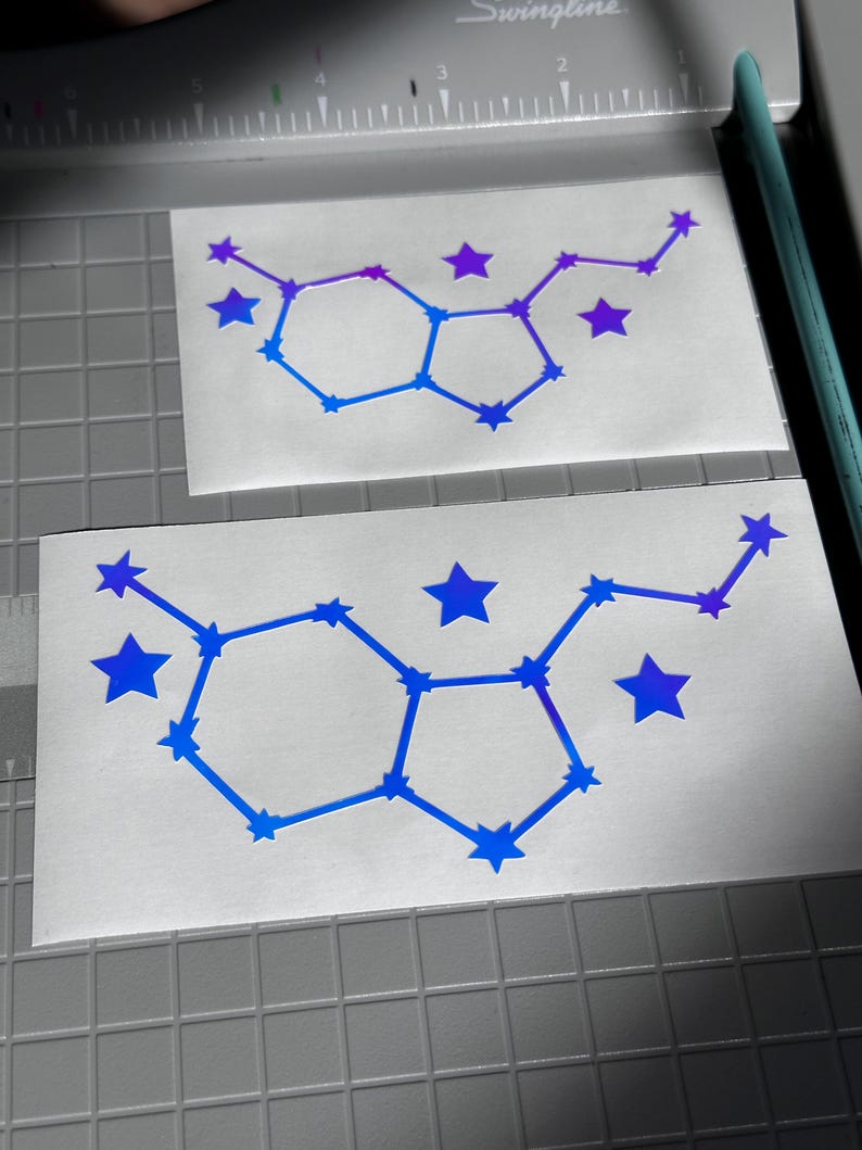 Serotonin Constellation Holographic Vinyl Decal in Opal image 13