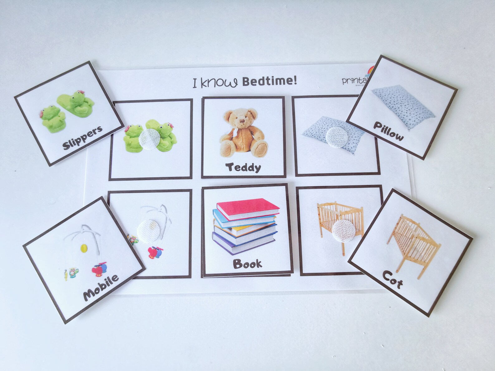 Toddler Learning Folder, Matching Folder, Preschool Learning Activities ...