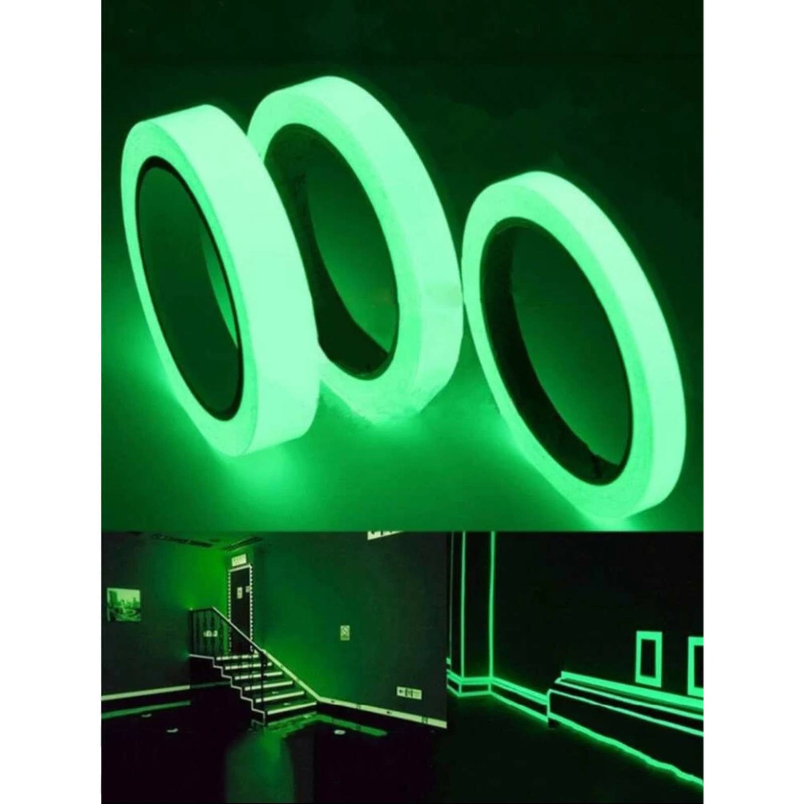 Glow in The Dark Tape Luminous Tape Wall Sticker Neon Tape Etsy
