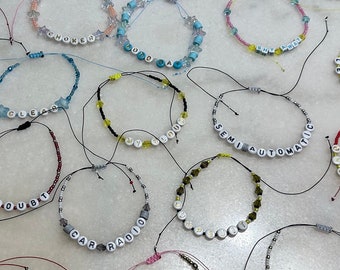 Twenty One Pilots Mystery Custom Friendship Bracelets Clancy World Tour