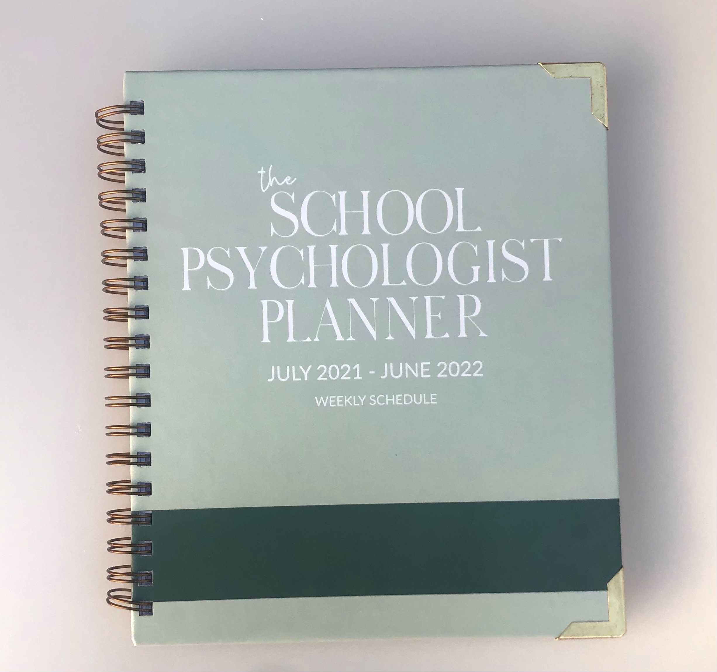The School Psychologist Planner Weekly Schedule 20212022 Etsy