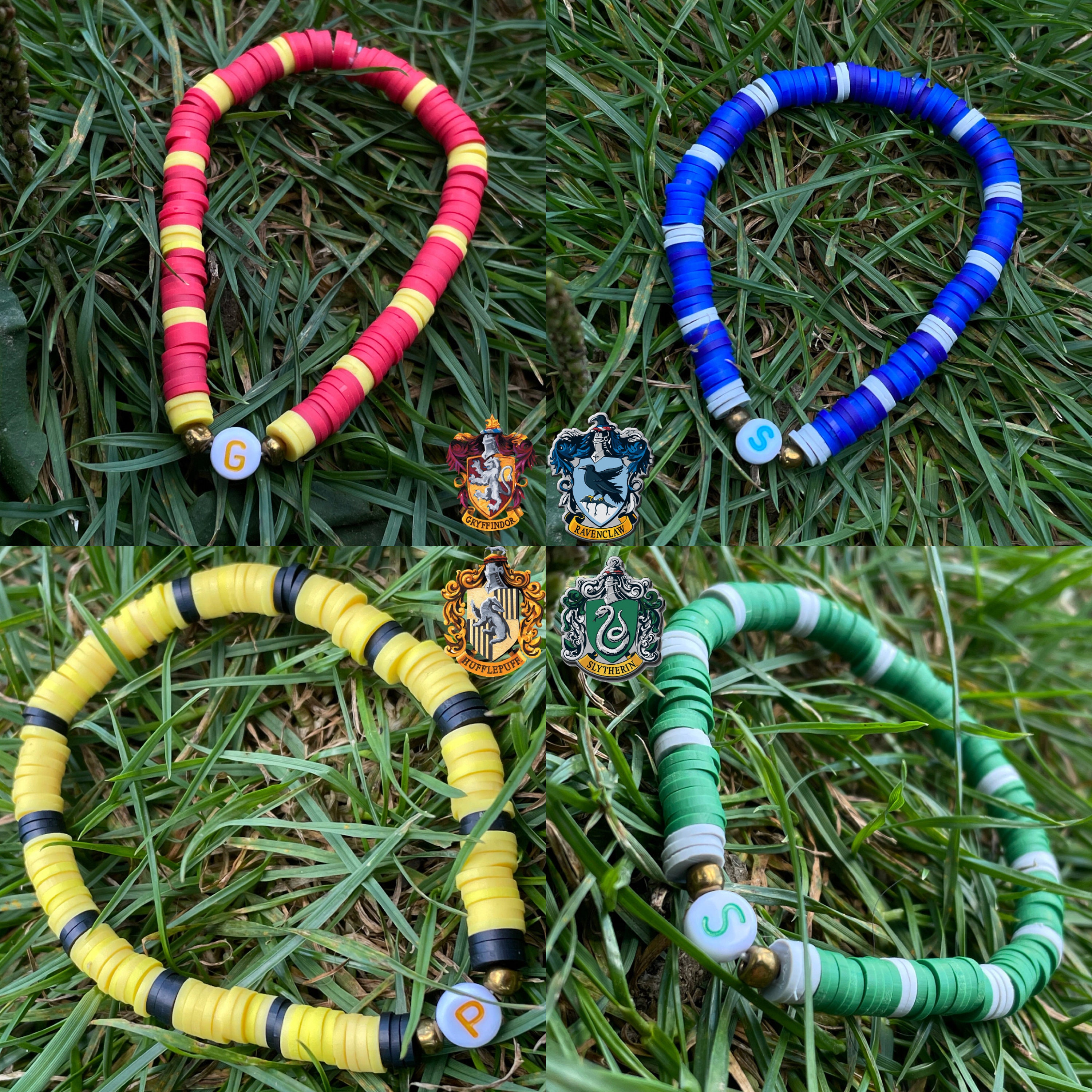 Harry Potter Bracelet Heishi Surfer Bracelet Etsy Canada