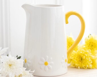 Daisy Ceramic Flower Jug