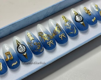 FFXIV Bard Press On Nails