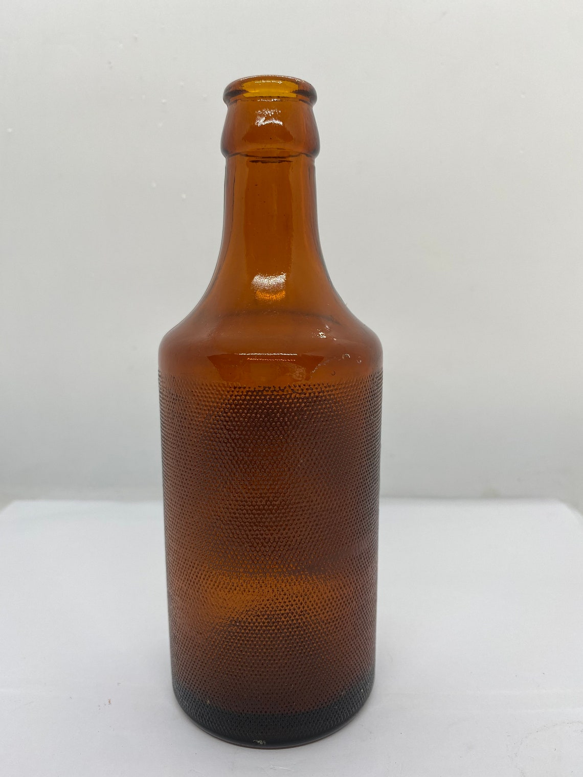 Vintage Glass Ginger Beer Bottle Etsy