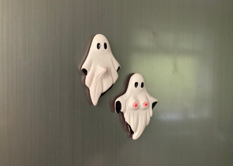 Ghost Boobies & Booner Fridge Etsy