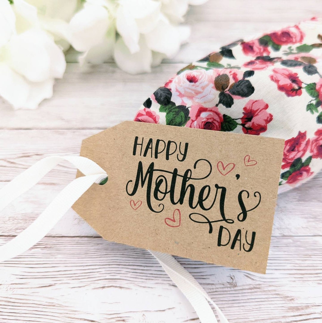 Mothers Day Gift Tags Recycled Kraft Card Tags