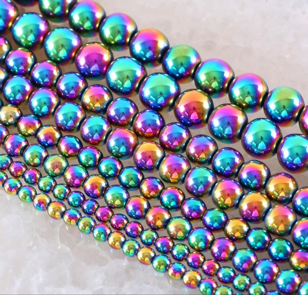 Multi Color Beads Scatter Beads Natural Beads Jewelry Making 4/6/8/10mm