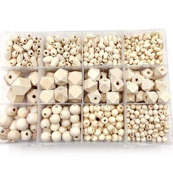 Natural Wood Bead Jewelry Making Handmade for DIY Jewelry Etsy