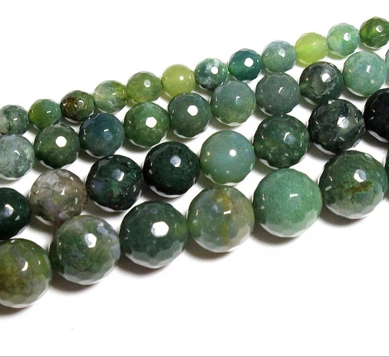AAA Quality 4,6,8,10 mm size available,Round smooth jewelry jewelry making Natural Moss Agate Round Beads,Round smooth