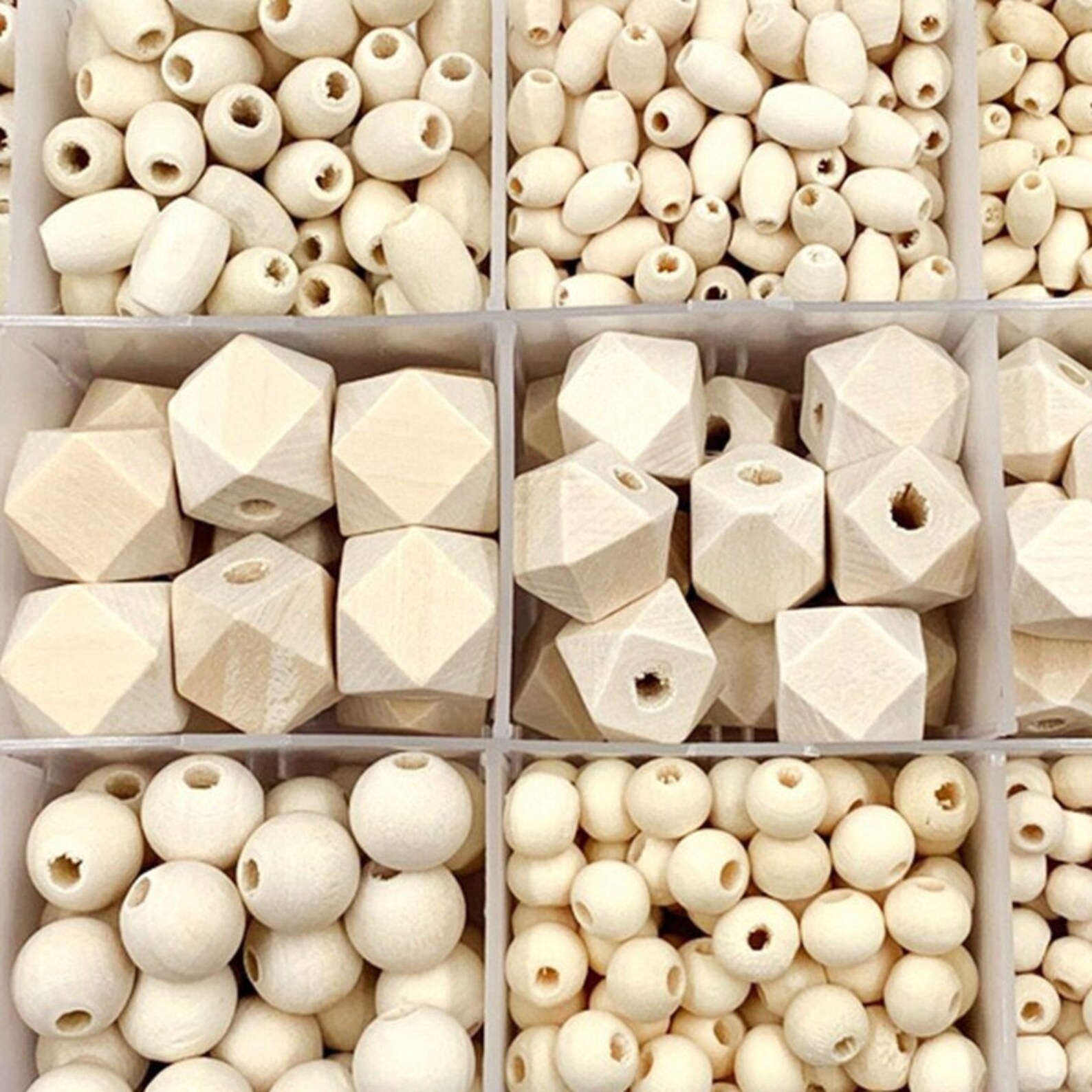 Natural Wood Bead Jewelry Making Handmade for DIY Jewelry Etsy