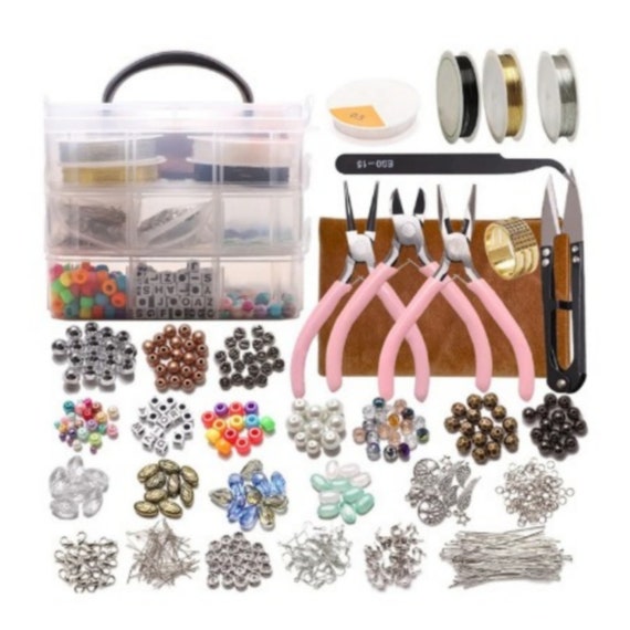 Jewelry Making Kit for Complete Bracelet Making Supplies Tool With