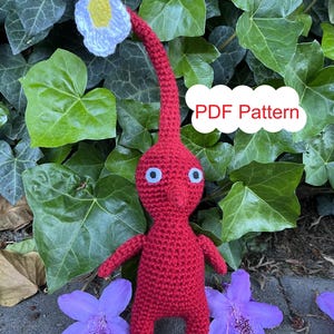 Red Pikmin Inspired Crochet Pattern *PDF Pattern*