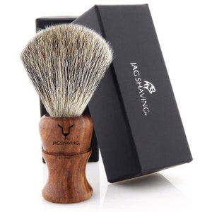 Handgefertigter Holzgriff Super Hair Rasierpinsel, BarBer / Salon Rasierpinsel für perfekte Nassrasur
