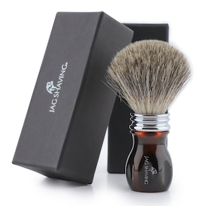 Super Hair Shaving Brush with Resin Handle, Shave Brush, Babar/Salon Shaving Brush Best For Getting Smooth Shave