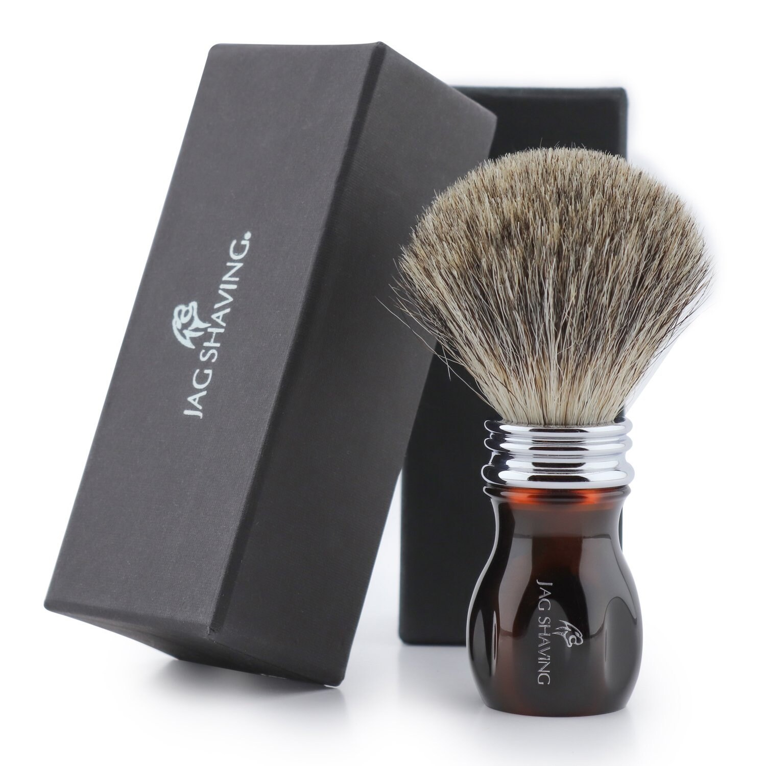 Super Hair-scheerkwast met harshandvat, scheerkwast, Babar/Salon-scheerkwast, ideaal voor glad scheren