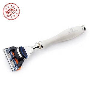 5 Edge Shaving Razor for Perfect Clean Shave, Men & Women Razor, Travel Shaving Razor Best for Men Shave