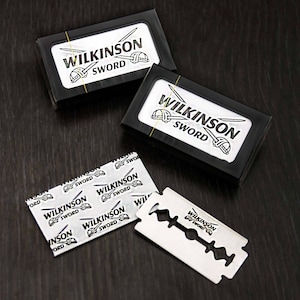 2 Packs of Double Edge Shaving Razor Replacement, Barber And Salon Traditional Shaving