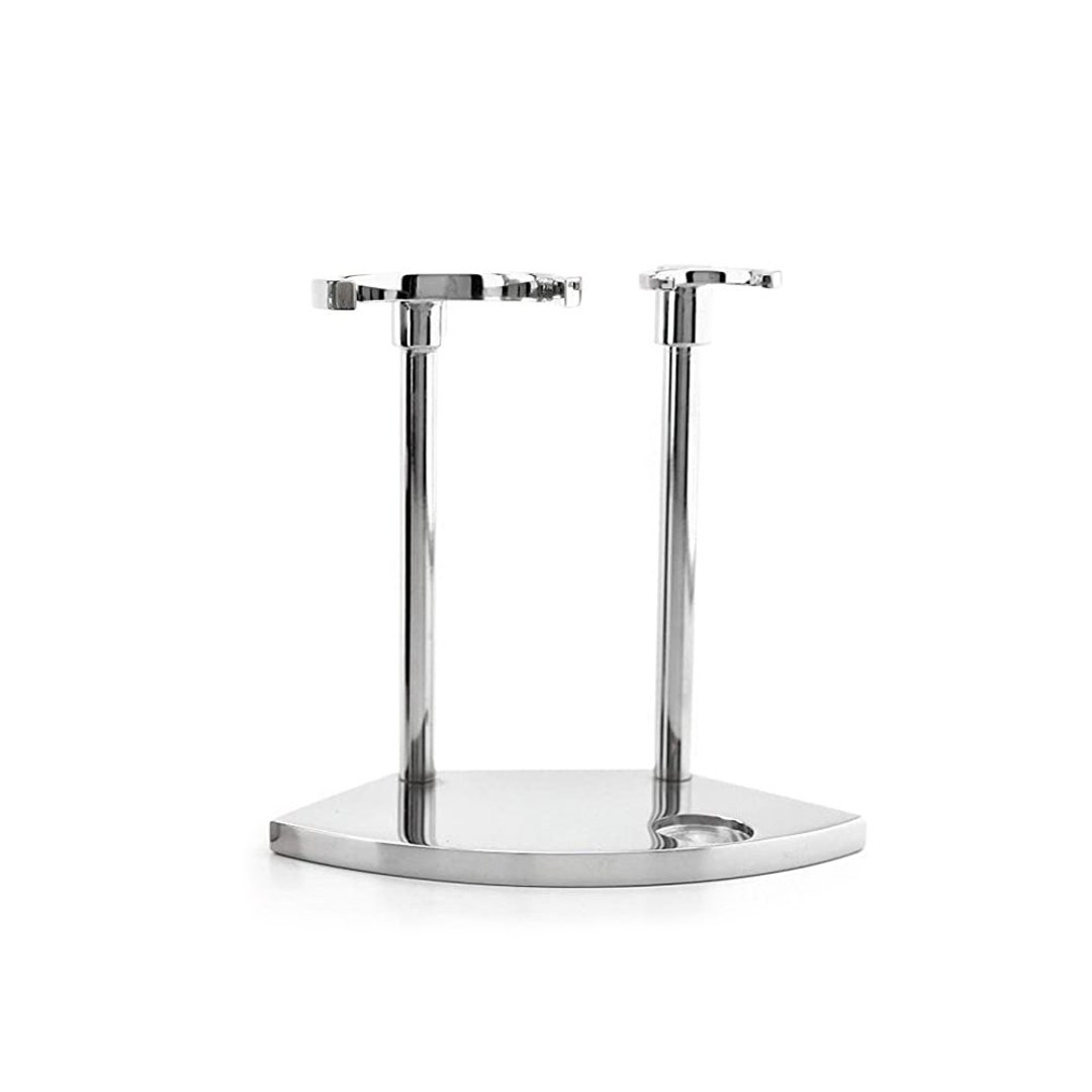 Dual Men's Shaving Brush & Razor Stand Made With 100 High Etsy