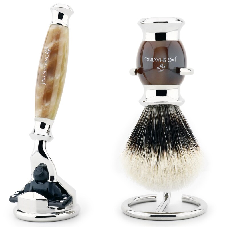 Men's Facial Beard Shaving Kit Luxury Men Shaving Razor Etsy