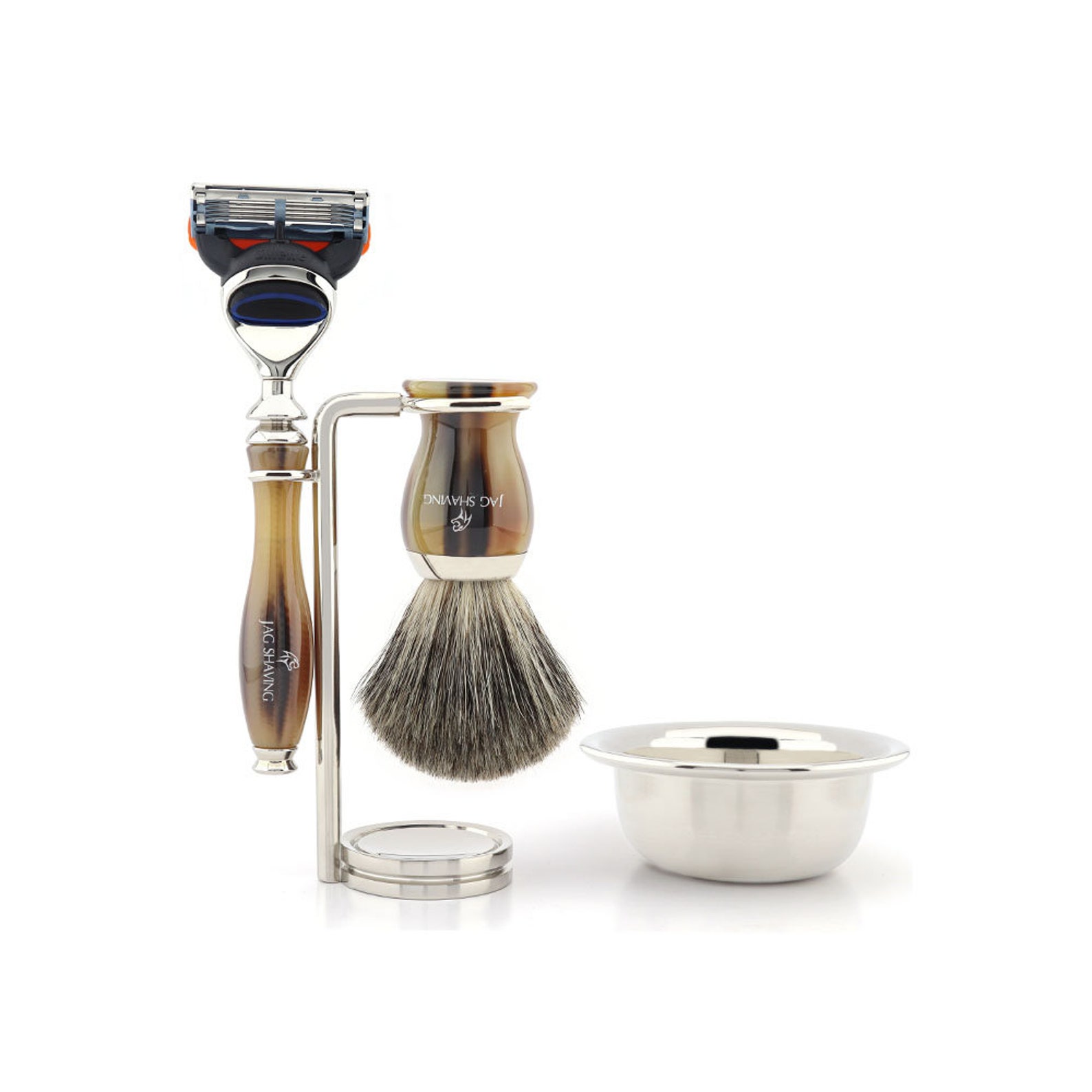 JAG Antique Mens Shaving Kit Comes With 5 Edge Cartridge Razor