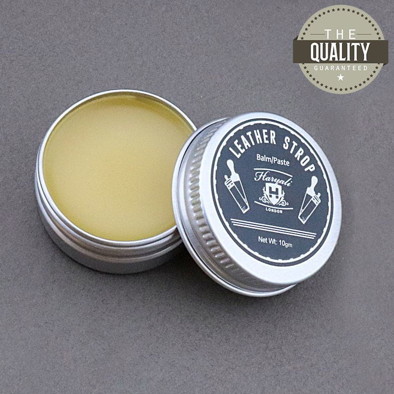 Handmade 3pc Cut Throat Razor Kit Straight Razor Double Sided Strop