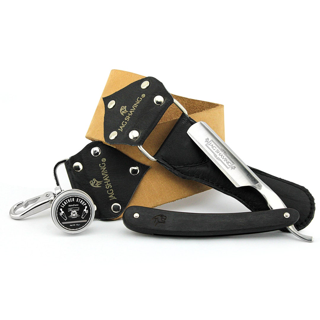 Handmade 3pc Cut Throat Razor Kit Straight Razor Etsy