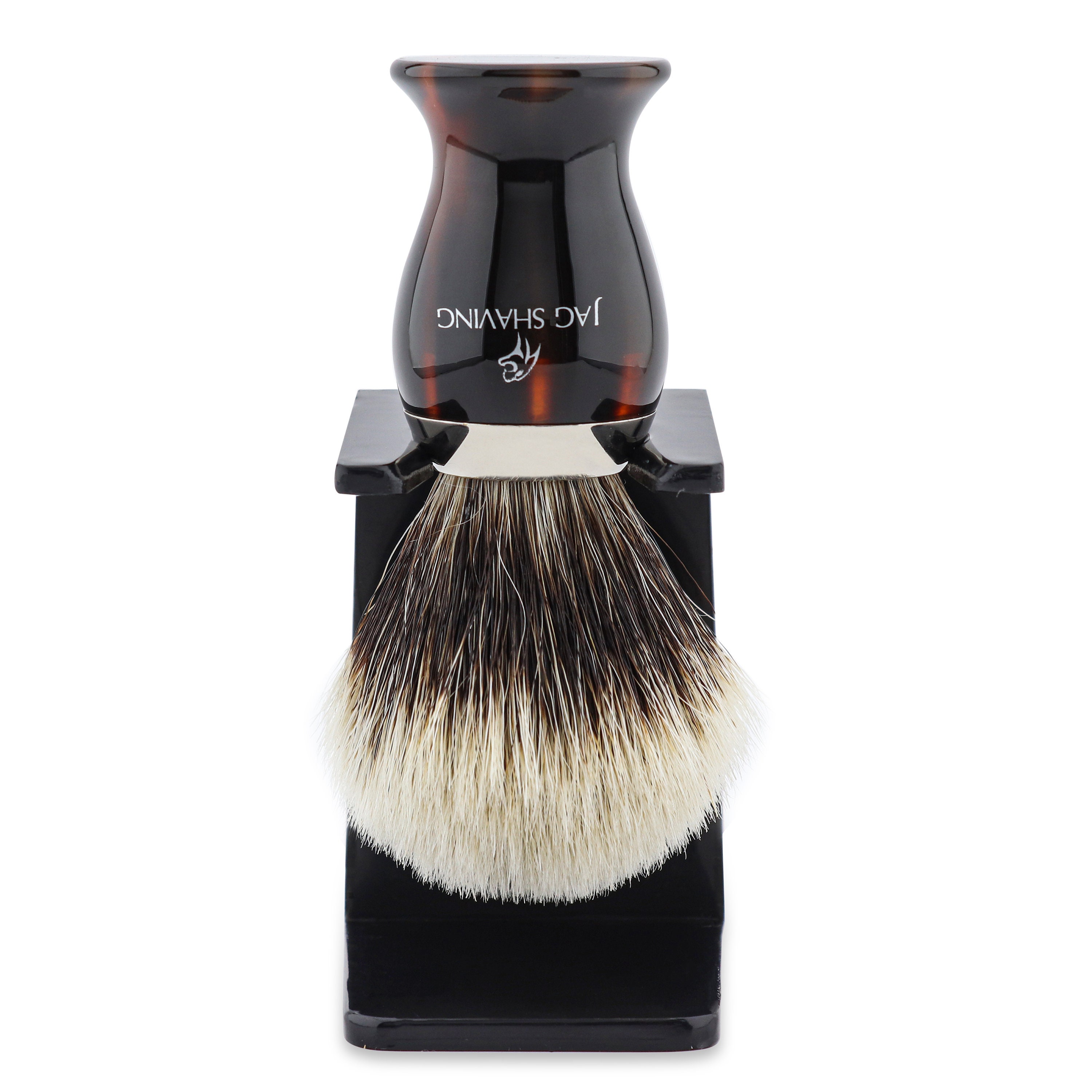 Classic Handmade Pure Silver Tip Badger Hair Shaving Brush Etsy