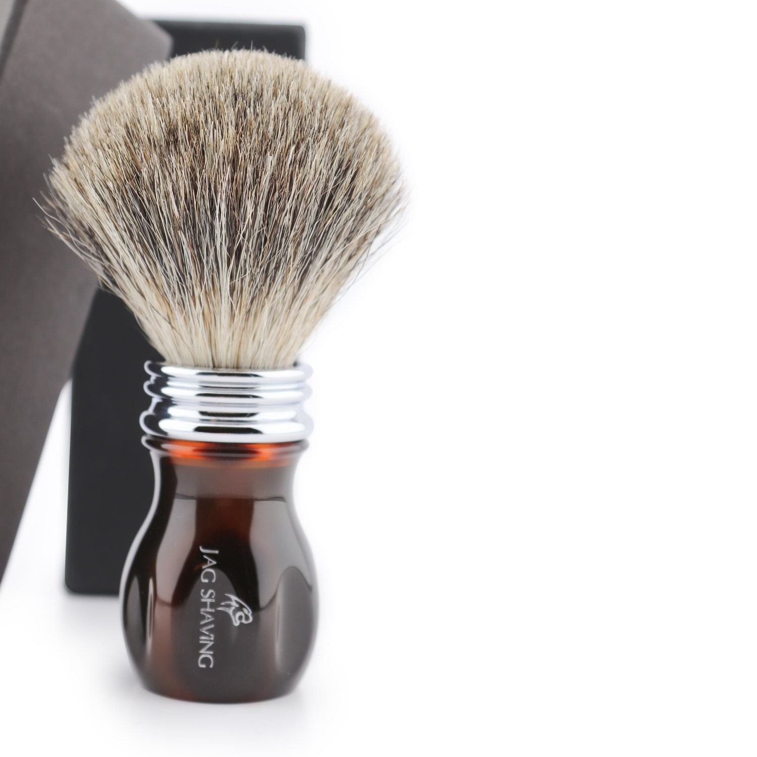 Super Badger Hair Shaving Brush With Resin Handle Best for Etsy UK