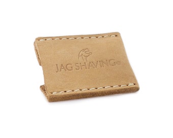 Genuine Leather Double Edge Razor Pouch, Shaving Razor Pouch, Brown Color Razor Pouch, the Best Razor Pouch