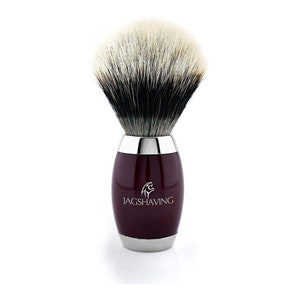 Silver Tip Hair Men Shaving Brush Beard and Moustache Wet Clean Shave Perfect Gift for Men