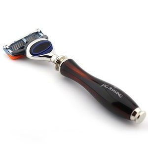 Luxury 5 Edge Compatible Shaving Razor & Chrome Plated Stainless Steel